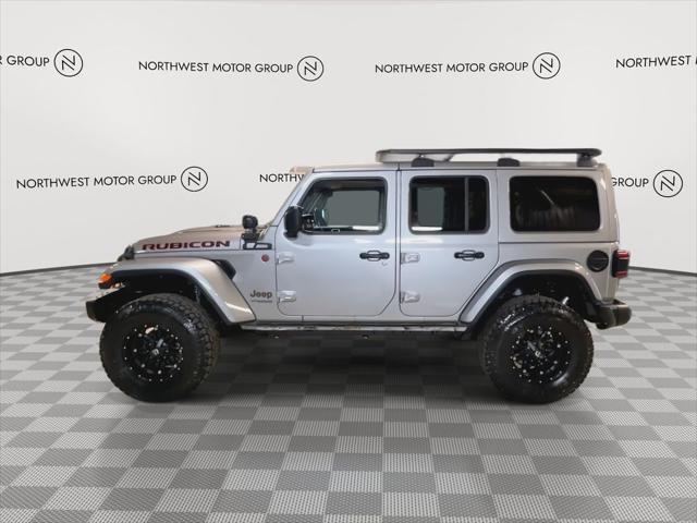 used 2020 Jeep Wrangler Unlimited car, priced at $41,597