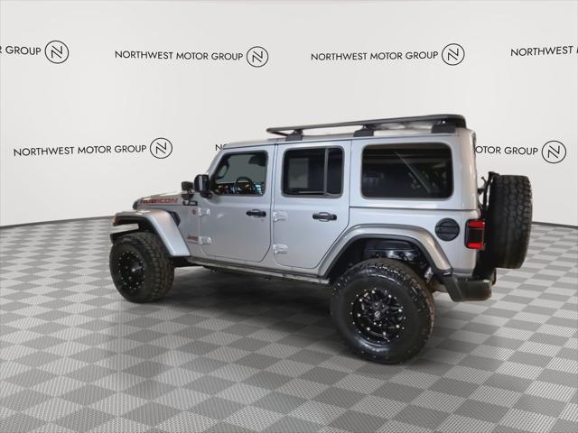 used 2020 Jeep Wrangler Unlimited car, priced at $41,597