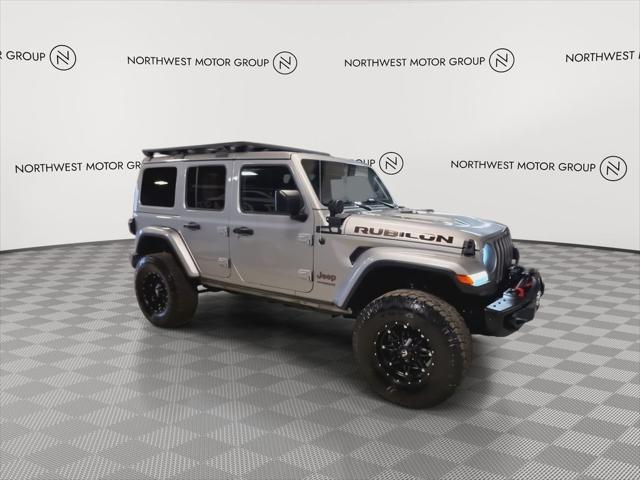 used 2020 Jeep Wrangler Unlimited car, priced at $41,597