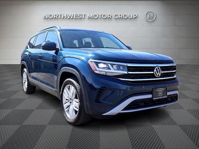 used 2021 Volkswagen Atlas car, priced at $26,199