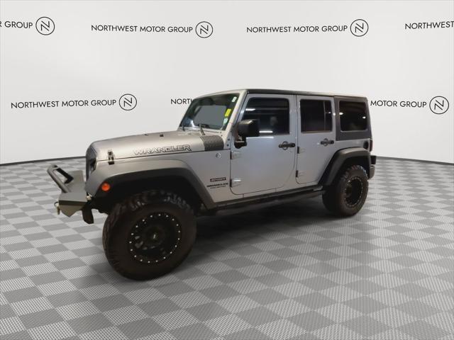 used 2015 Jeep Wrangler Unlimited car, priced at $18,385