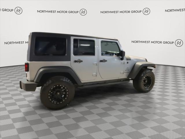 used 2015 Jeep Wrangler Unlimited car, priced at $18,385