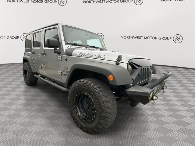 used 2015 Jeep Wrangler Unlimited car, priced at $17,598