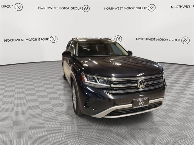 used 2021 Volkswagen Atlas car, priced at $25,198