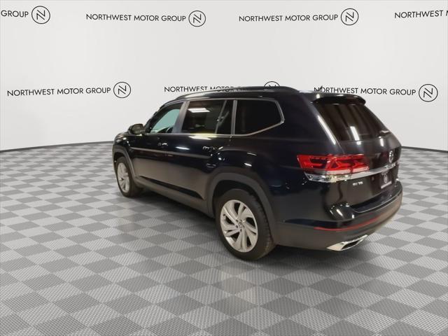 used 2021 Volkswagen Atlas car, priced at $25,688