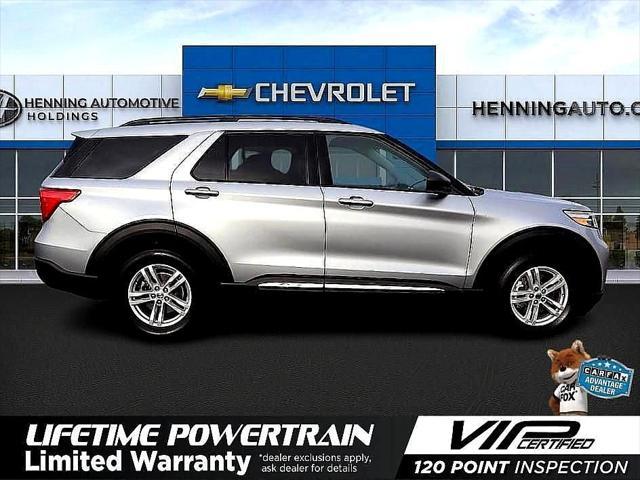 used 2022 Ford Explorer car, priced at $28,698