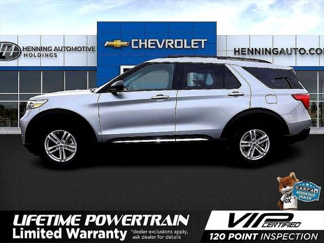 used 2022 Ford Explorer car, priced at $28,698