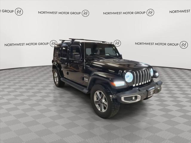 used 2019 Jeep Wrangler Unlimited car, priced at $29,188