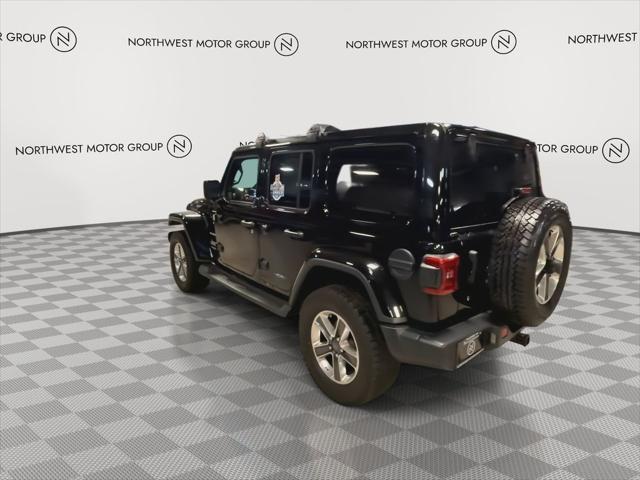 used 2019 Jeep Wrangler Unlimited car, priced at $29,188