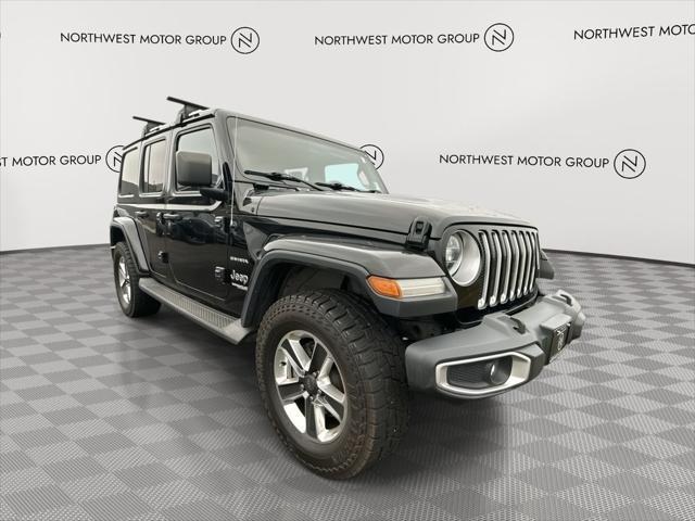 used 2019 Jeep Wrangler Unlimited car, priced at $29,188