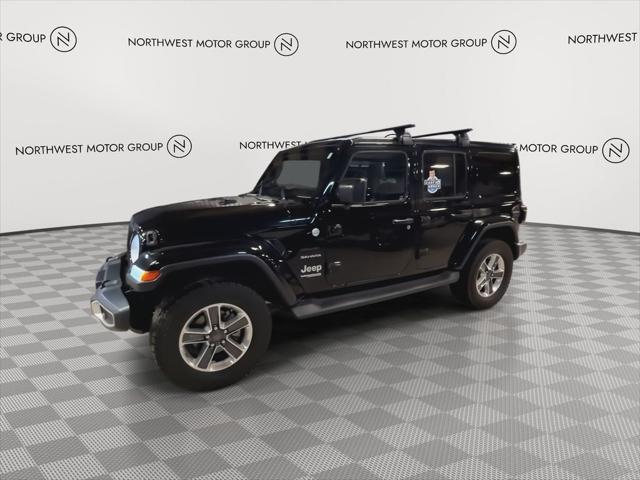 used 2019 Jeep Wrangler Unlimited car, priced at $29,188