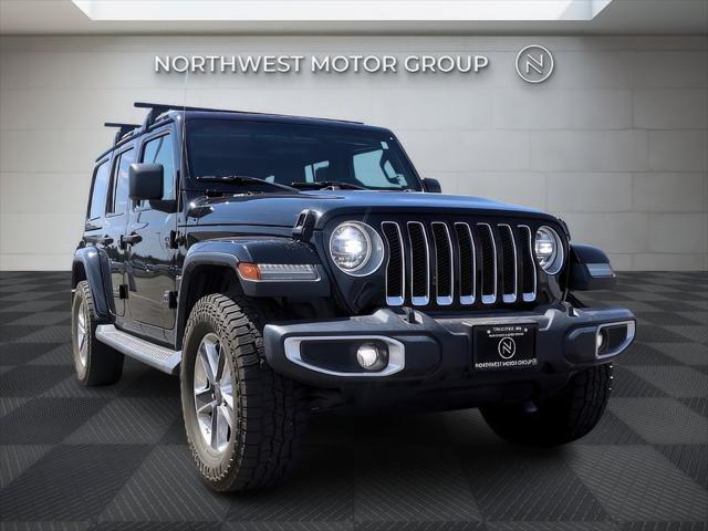 used 2019 Jeep Wrangler Unlimited car, priced at $28,199