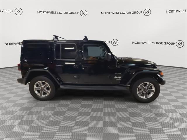 used 2019 Jeep Wrangler Unlimited car, priced at $29,188