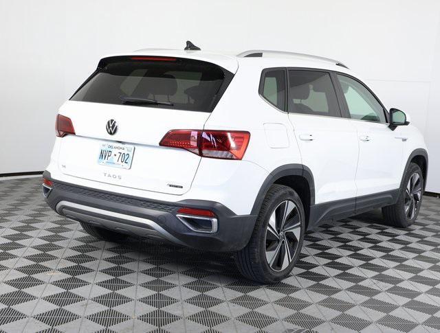 used 2023 Volkswagen Taos car, priced at $18,495