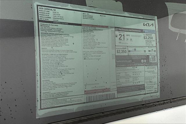 new 2026 Kia Carnival car, priced at $46,406