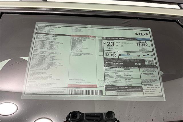 new 2026 Kia Sorento car, priced at $45,600