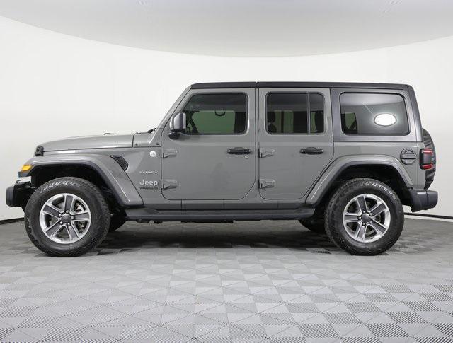 used 2020 Jeep Wrangler Unlimited car, priced at $33,855