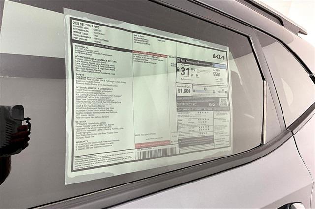 new 2026 Kia Seltos car, priced at $24,983