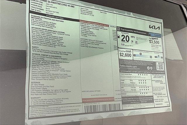 new 2025 Kia Telluride car, priced at $52,722