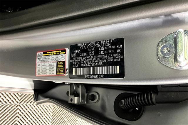 new 2026 Kia K5 car, priced at $32,780