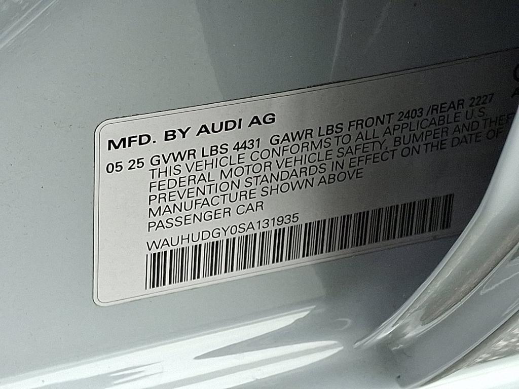 new 2025 Audi A3 car, priced at $46,535