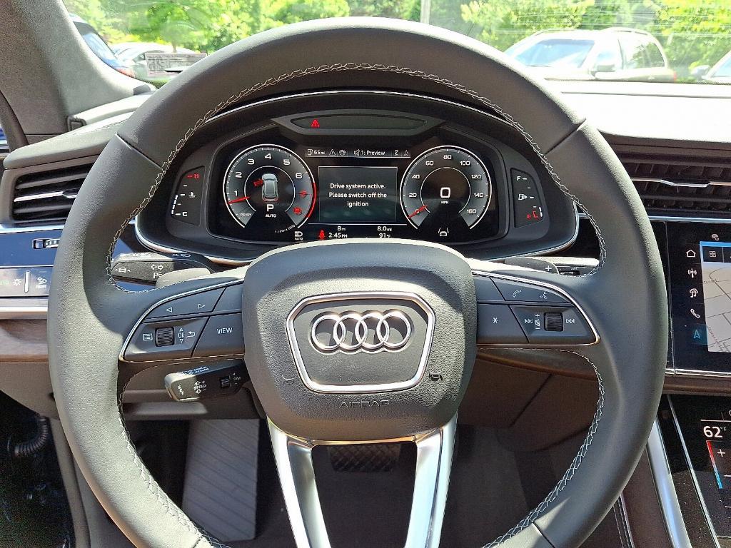 new 2025 Audi Q8 car, priced at $99,315
