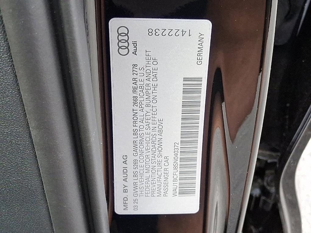new 2025 Audi A5 car, priced at $54,025