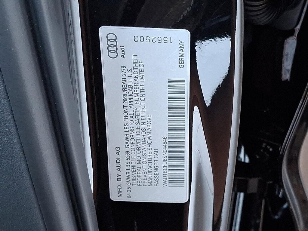new 2025 Audi A5 car, priced at $54,025