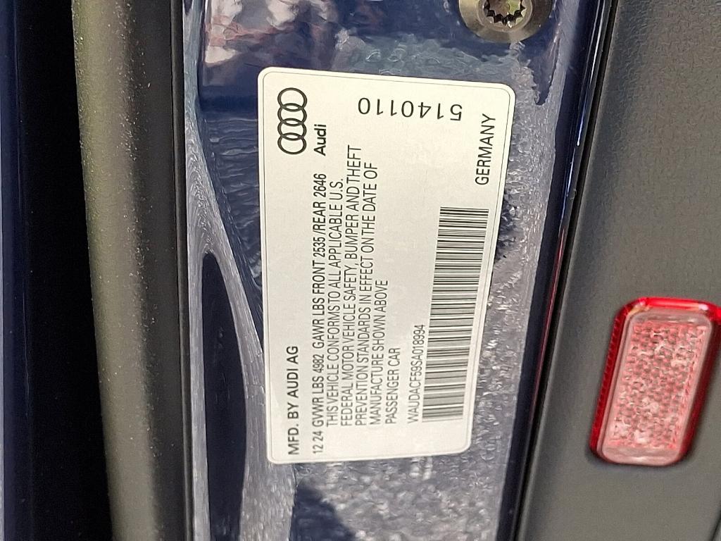 new 2025 Audi A5 Sportback car, priced at $52,575