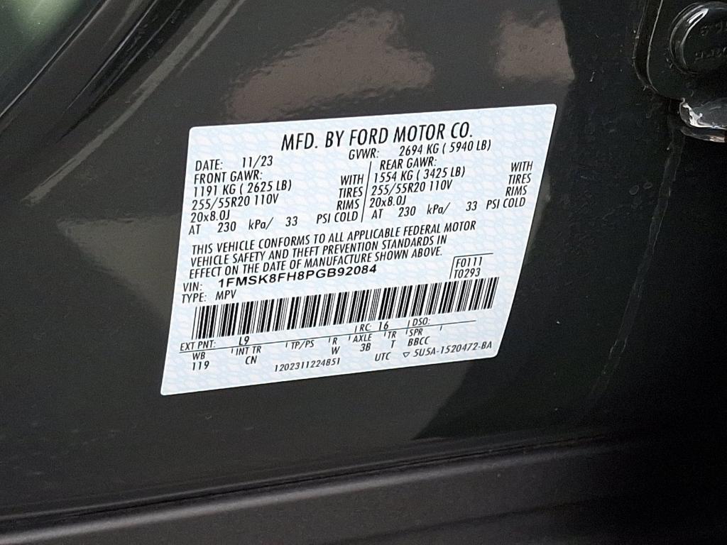 used 2023 Ford Explorer car, priced at $37,593