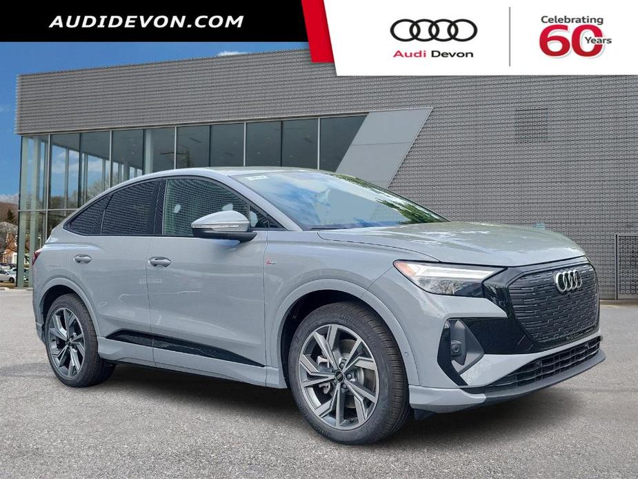 new 2024 Audi Q4 e-tron car, priced at $65,260