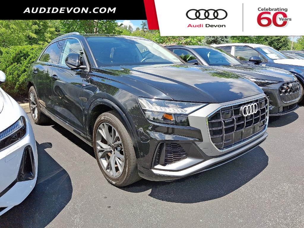 used 2023 Audi Q8 car, priced at $59,493