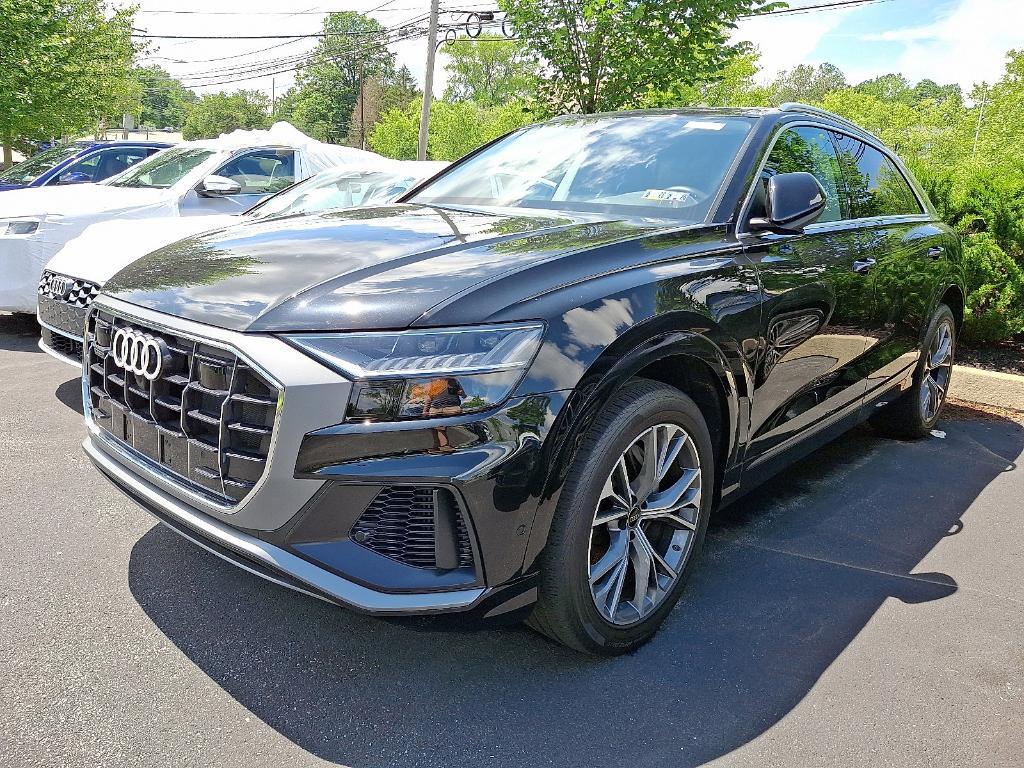 used 2023 Audi Q8 car, priced at $59,493