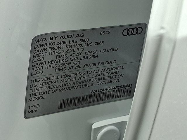new 2025 Audi Q5 car, priced at $60,480