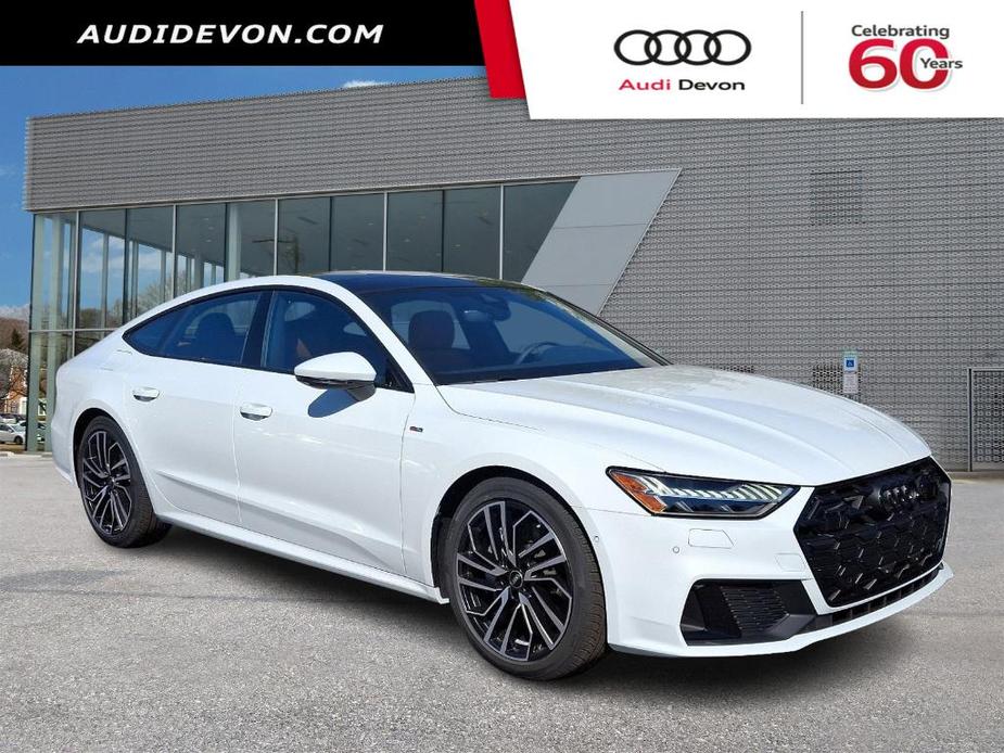 new 2025 Audi A7 car, priced at $82,785