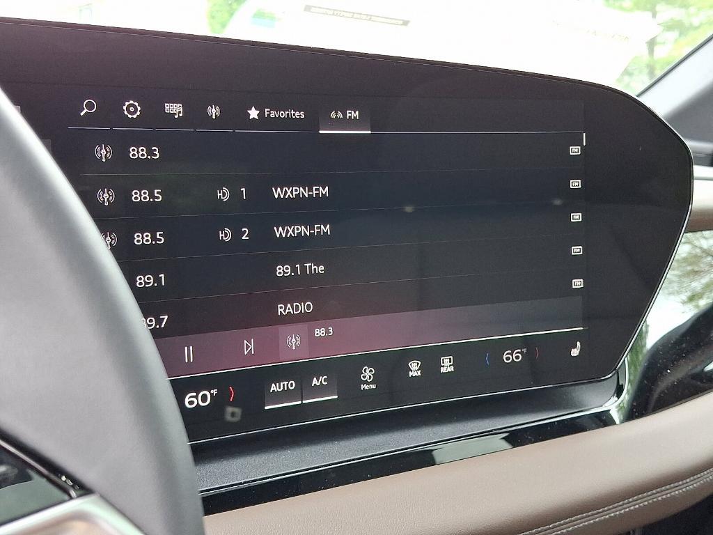 new 2025 Audi Q6 e-tron car, priced at $73,985