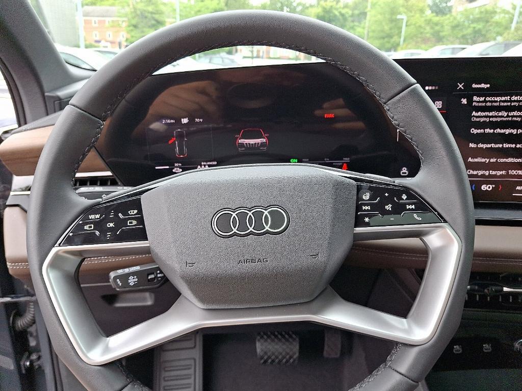 new 2025 Audi Q6 e-tron car, priced at $73,985