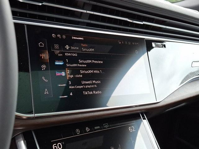 new 2025 Audi Q8 car, priced at $86,845