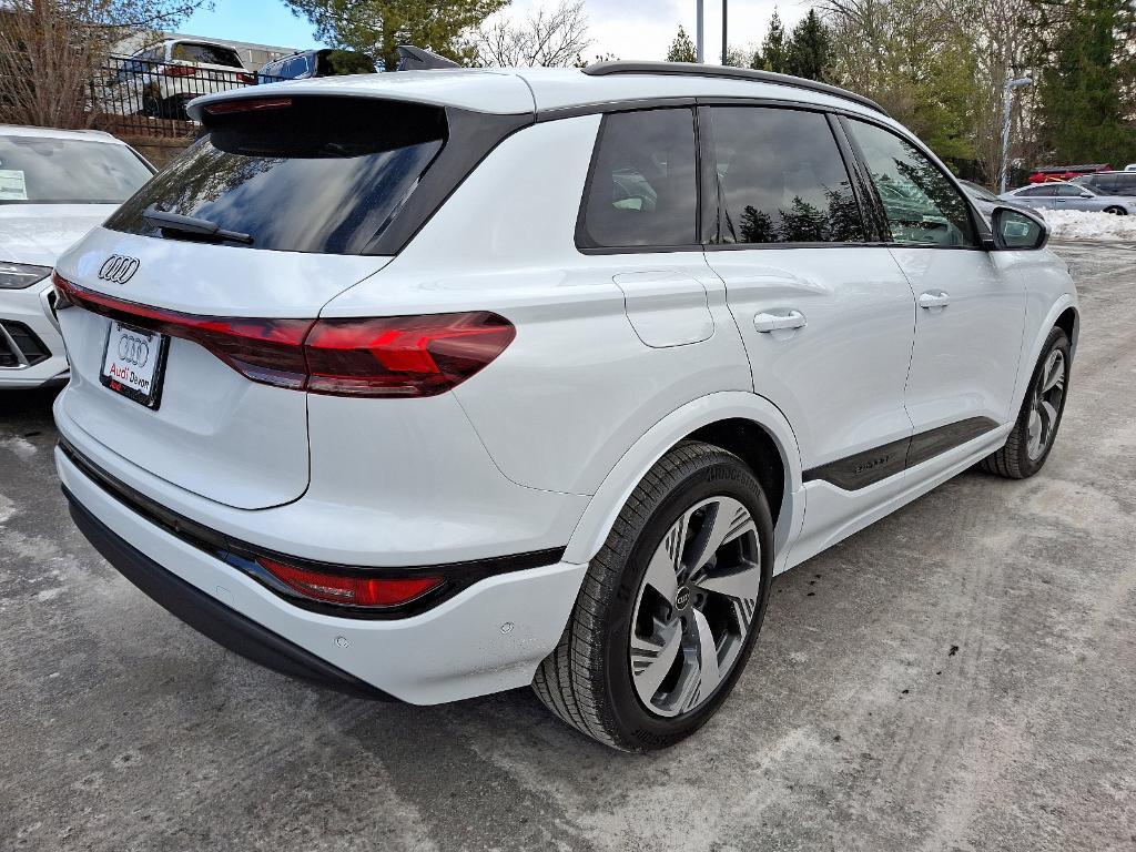 new 2025 Audi Q6 e-tron car, priced at $75,750