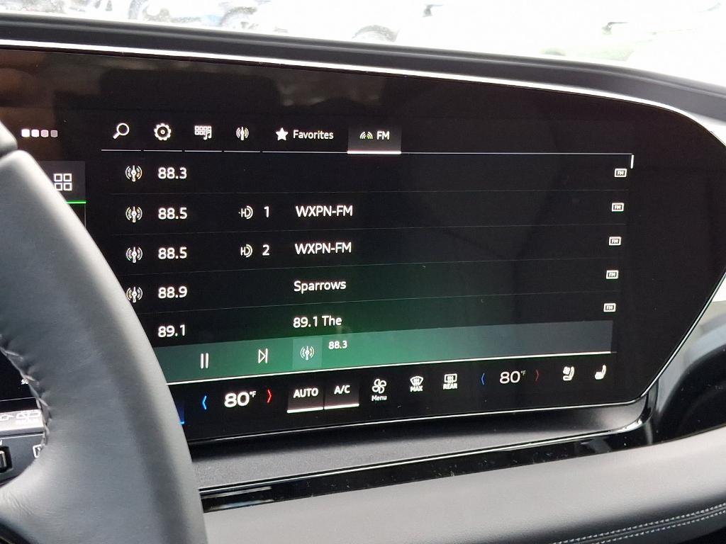 new 2025 Audi Q6 e-tron car, priced at $75,750