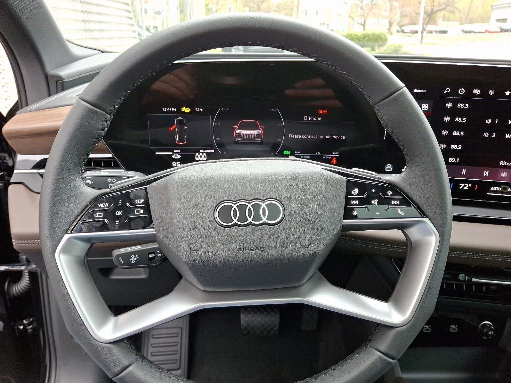 new 2025 Audi Q6 e-tron car, priced at $74,230