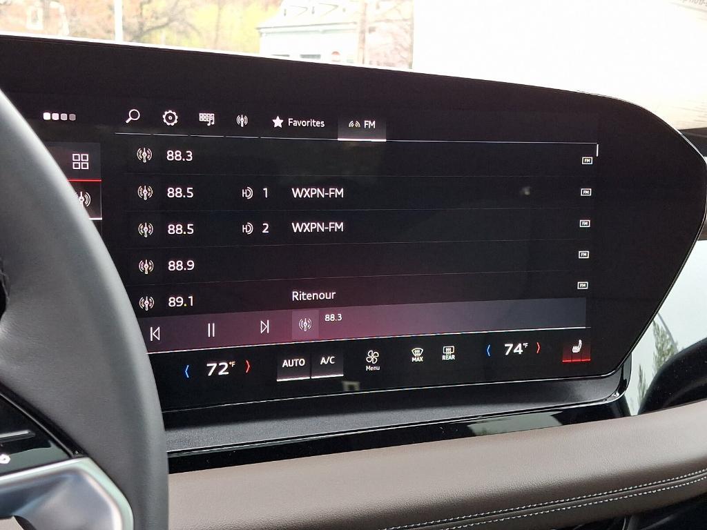 new 2025 Audi Q6 e-tron car, priced at $74,230