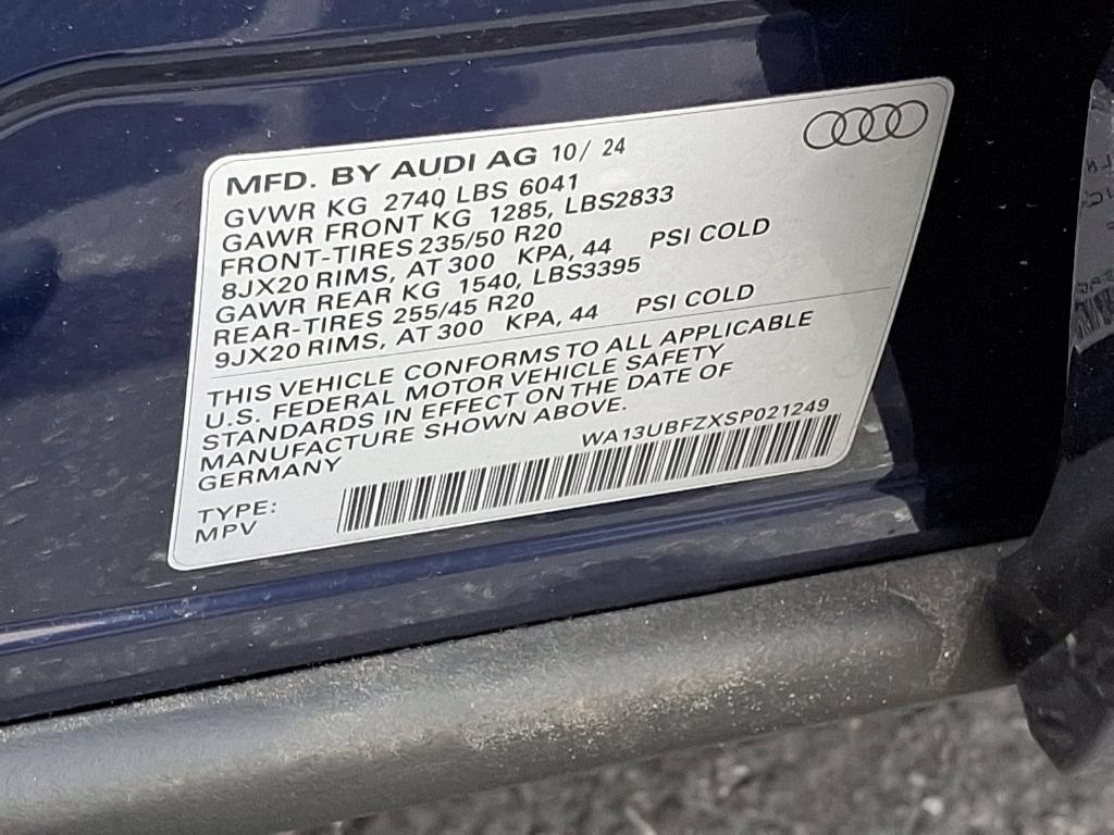 new 2025 Audi Q4 e-tron car, priced at $65,770