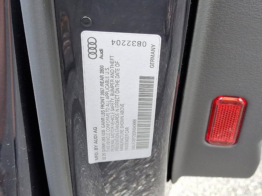 new 2025 Audi A6 car, priced at $65,665