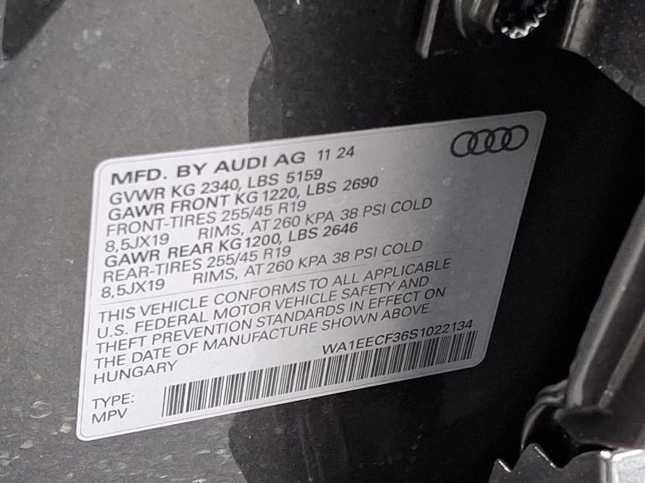 new 2025 Audi Q3 car, priced at $49,240