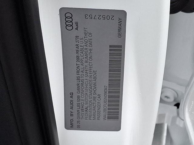 new 2025 Audi A5 car, priced at $57,110