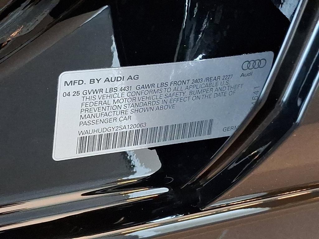 new 2025 Audi A3 car, priced at $43,315