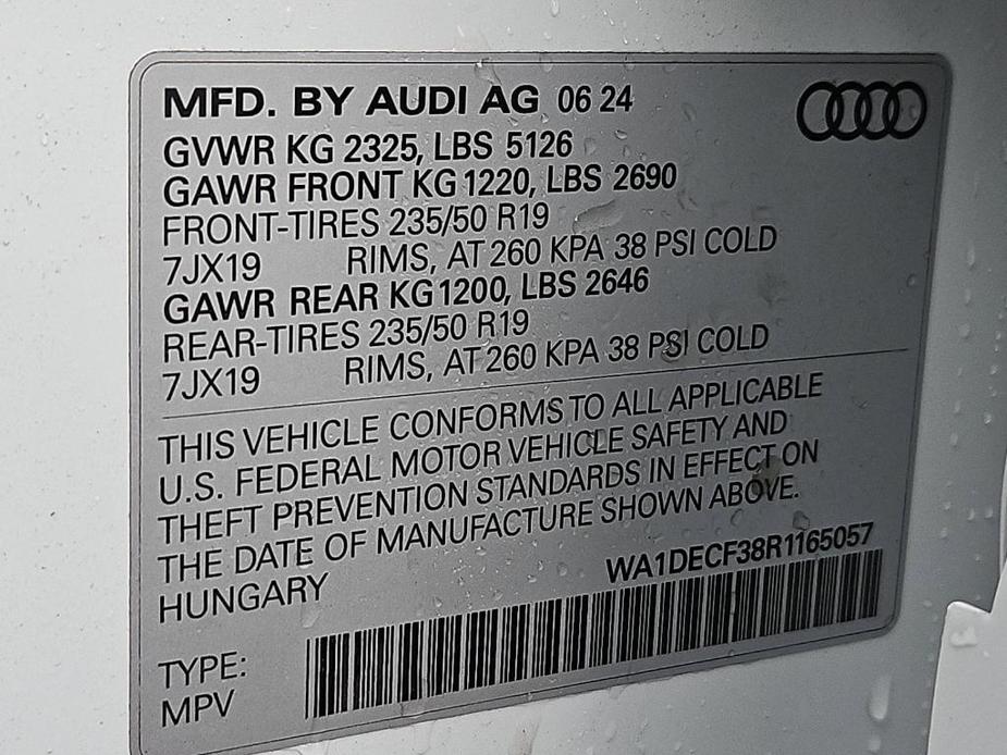 new 2024 Audi Q3 car, priced at $44,440