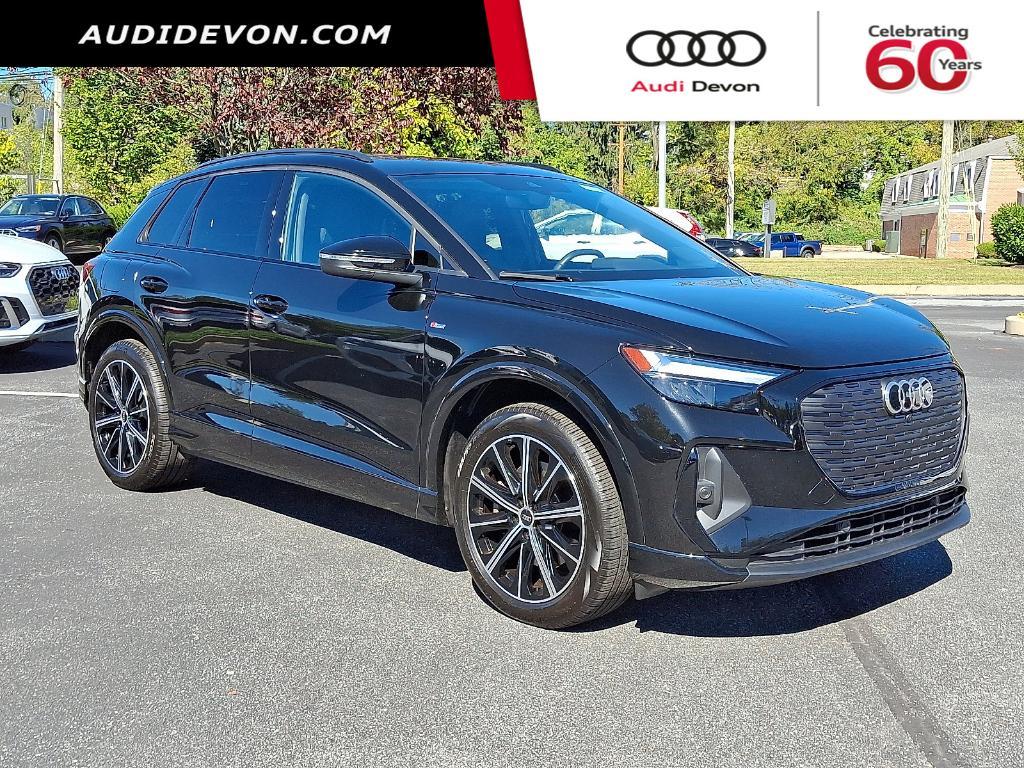 used 2022 Audi Q4 e-tron car, priced at $25,993