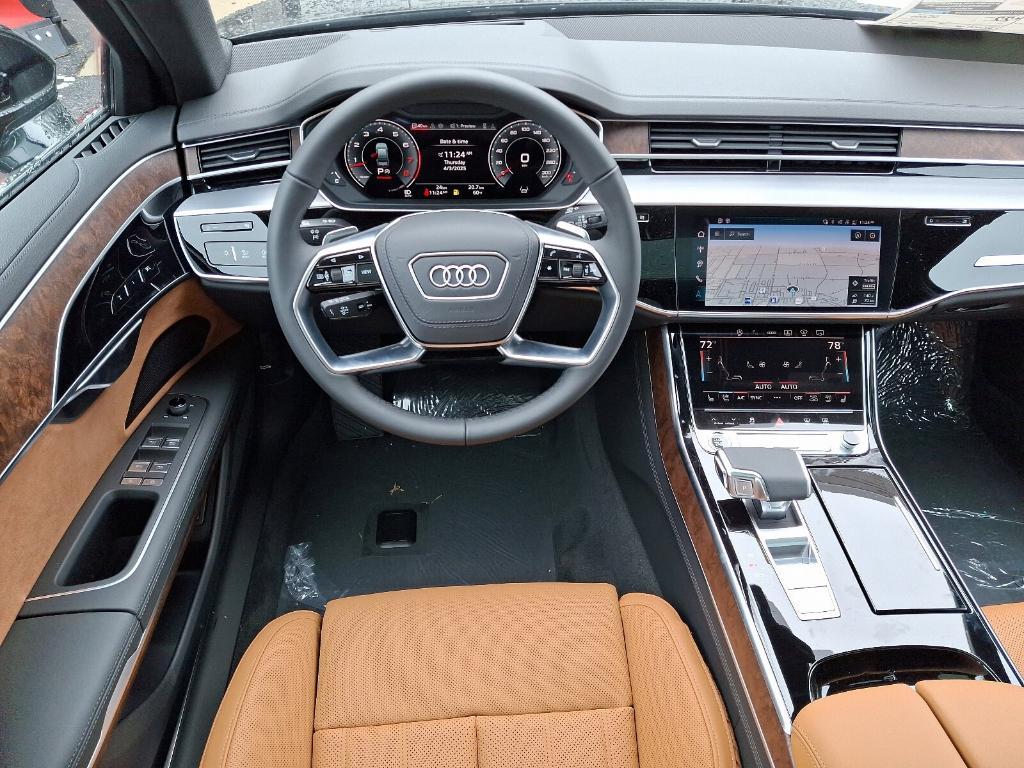 new 2025 Audi A8 car, priced at $98,520